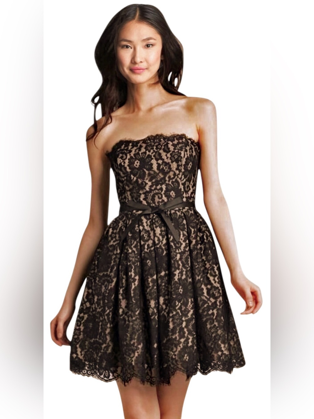 Robert Rodriguez for Target Neiman Marcus Black Lace Mini Strapless Dress
Size 6